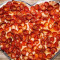 Heart Shaped Pepperoni Pizza
