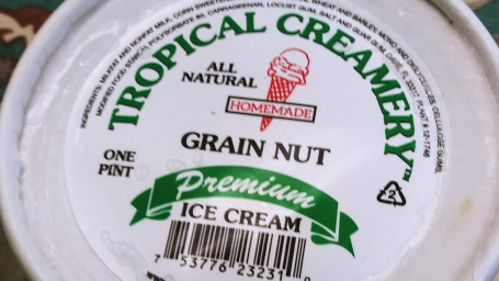 Tropical Creamery Ice Cream-Grain Nut