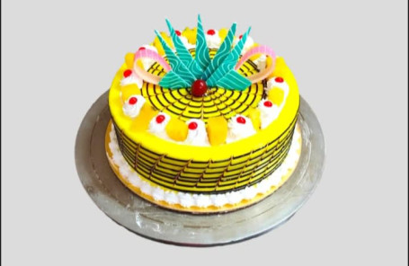 Luxury Pineapple Cake Eggless