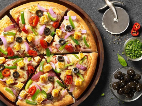 Vegetable Pizza (Medium Pan) (Serves 1-2)