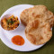 Puri (3 Pcs) With Aloo Bhaji Combo