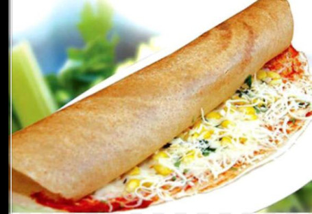 Schezwan Sweet Corn Masal Dosa