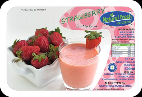 Strawberry Tub (600 Ml)