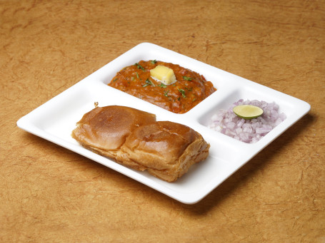 Masala Pav Bhaji With Amul Butter