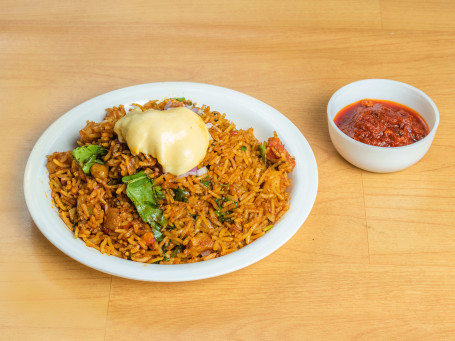 Veg Pulao With Amul Butter