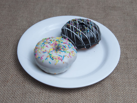 White Chocolate Filled Donut(Quantity 2)