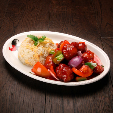 Sweet And Sour With Fried Rice