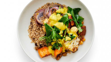 Golden Moroccan Spice Bowl Protein