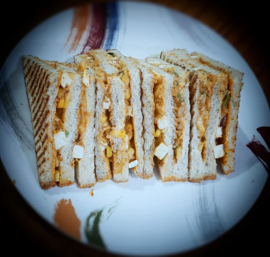 Paneer Corn Double Decker Sandwich