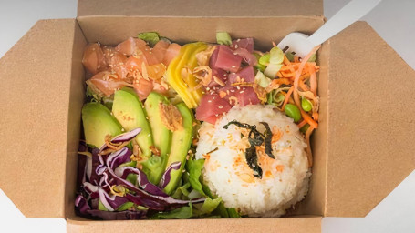 Poke Bowl With 2 Proteins