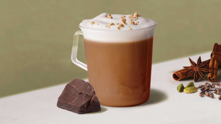 Flavoreddark Chocolate Chai Tea Latte