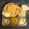 Punjabi Pack Lunch (2 Sabji, 5 Chapati, Jeera Rice, Dal Fry, Papad, Salad)