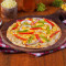 Pizza Cu Porumb Veggie Delight (Crustă Subțire)