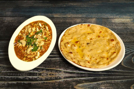 Kaju Cheese Masala (300 Ml) 5 Butter Tandoori Roti