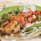Salsa Verde Shrimp Two Taco Plate Cal