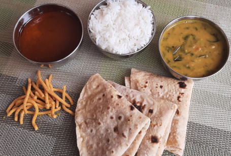 Shev Bhaaji Thali