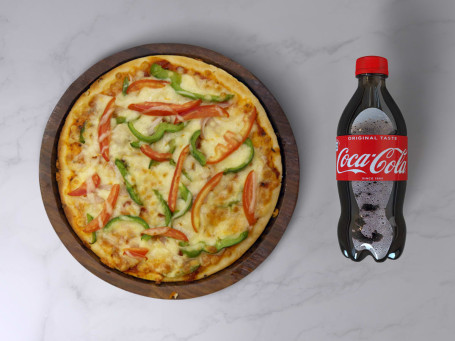Regular Vegetarian Bite Pizza Coke 250 Ml Pet