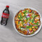 Medium Chatpata Paneer Pizza Coke 250 Ml Pet