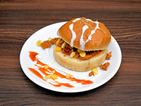 Chicken Corn Masala Burger