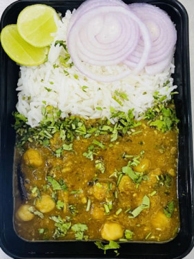 Chole Chawal Home Style