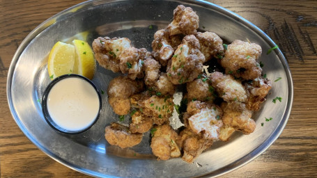 Lemony Fried Cauliflower