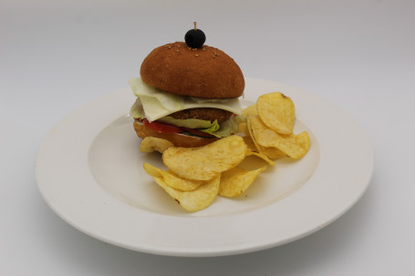 Vegetable And Cheese Burger (1 Nos)