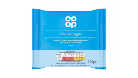 Co Op Cheese Singles