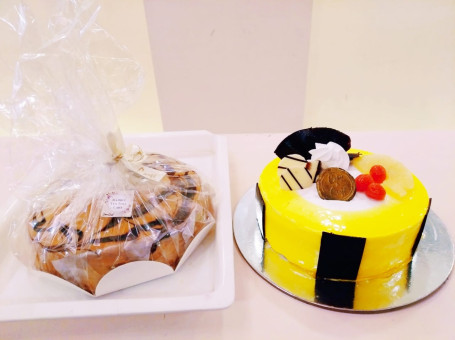 Pineapple Cake +Marble Tea Cake