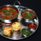 Rajasthani Dal Fry Tadka With Bafla And Laddu