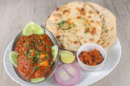 Paneer Kohlapuri Combo Spicy