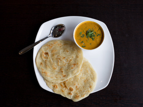 Malabari Paratha With Veg Korma