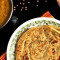 Corn Makhni Gravy Laccha Paratha Meal