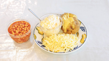Baked Potato With Coleslaw