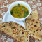 Butter Khichdi+aalo Paratha(2)