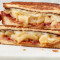 Grilled cheese pommes , Cantonnier bacon Grilled cheese apples, Cantonnier bacon