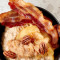Gruau gourmand : Pommes caramélisées et bacon Apple and bacon Oatmeal