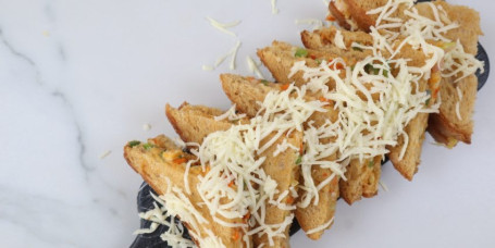 Masala With Grated Cheese Sandwich