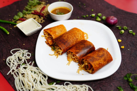 Cheese Burst Spring Roll Dosa