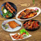 Seafood Platter(1Tandoori Pomfret+4 Fish Angara Tikka+4Tandoori Prawns+4Chilli Prawns+4 Vinegar Fish