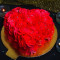 Red Valvate Heart Cake 1 Pd