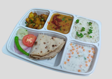 Veg Thali Meal For Lunch Dinner