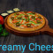 8 Medium Creamy Cheese Pizza