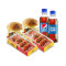 Chicken Delight Pan Fried Momo [8 Pcs] Chicken Moburg [2 Pcs] 2 Refreshing Pepsi [250Ml Each]