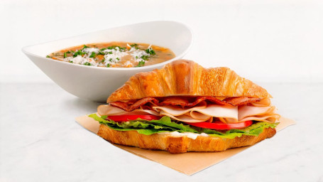 Croissant Sandwich Soup Combo