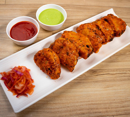 Veg Chowringhee Spice Tandoori Fried Momos [6 Pieces]