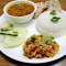 Rice With Dal And Sabji
