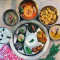 Assamese Thali With Fish In Mustard Curry