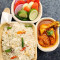 Veg Pulao And Chicken Curry Mini Meal