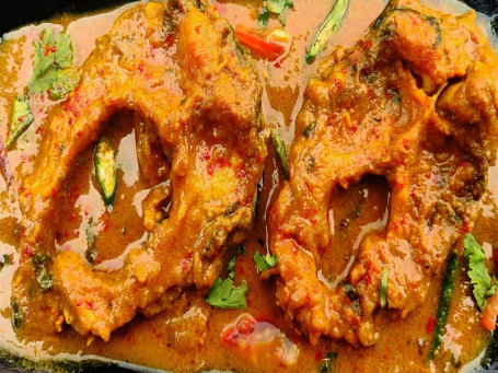 Rohu Fish Curry Meal