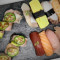 Assorted Sushi (10pcs) with your choice of one special roll